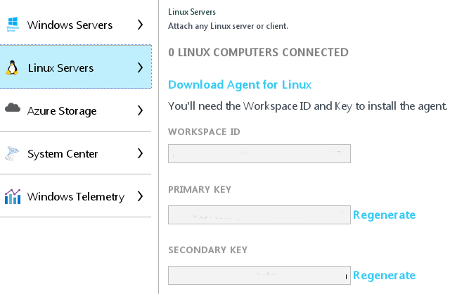 Shipping data to Log Analytics, screen 2