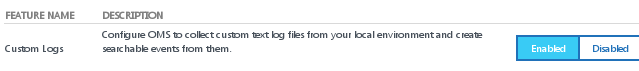 Shipping data to Log Analytics, screen 3