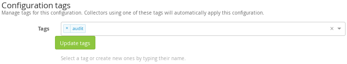 Graylog sidecar collector configuration, step 3