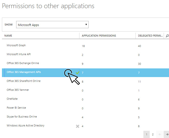 Select Office 365 Management
