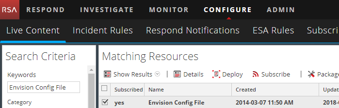 netwitness 1 envision deploy1