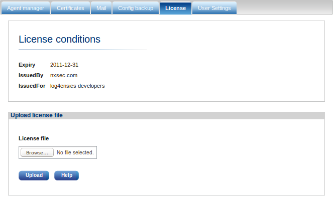 Configuration backup